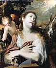 Unknown Penitent Magdalene By Joseph Heintz painting